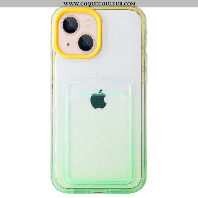 Coque iPhone 14 Gradient Porte-Carte