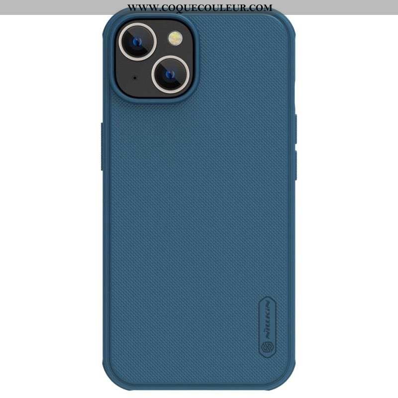 Coque iPhone 14 Rigide Givré Nillkin