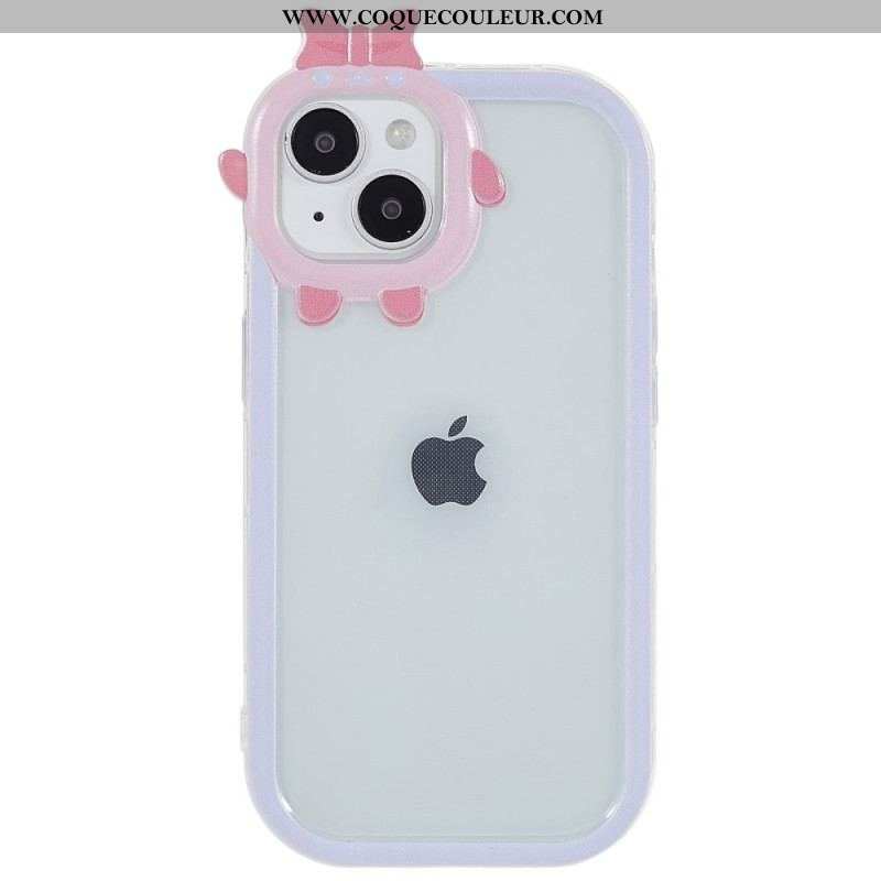 Coque iPhone 14 Transparente Cartoon