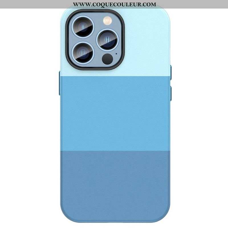 Coque iPhone 14 Bandes Colorées