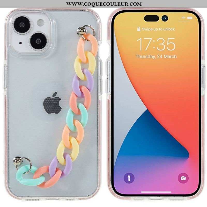 Coque iPhone 14 Silicone Bracelet