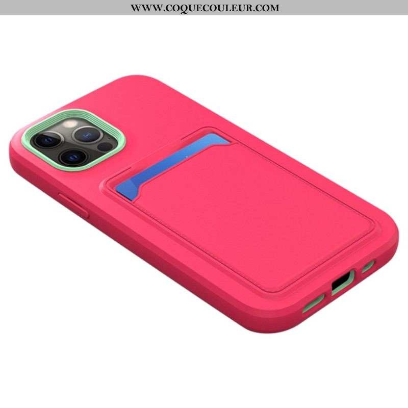 Coque iPhone 14 Bicolore Porte Carte