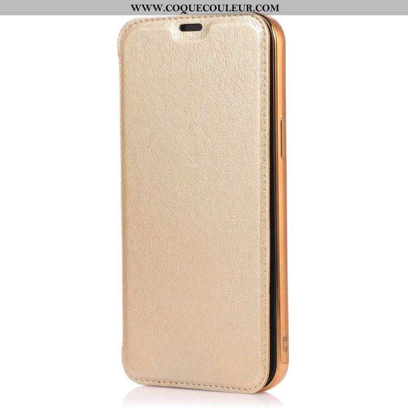 Flip Cover iPhone 14 Simili Cuir Porte-Carte