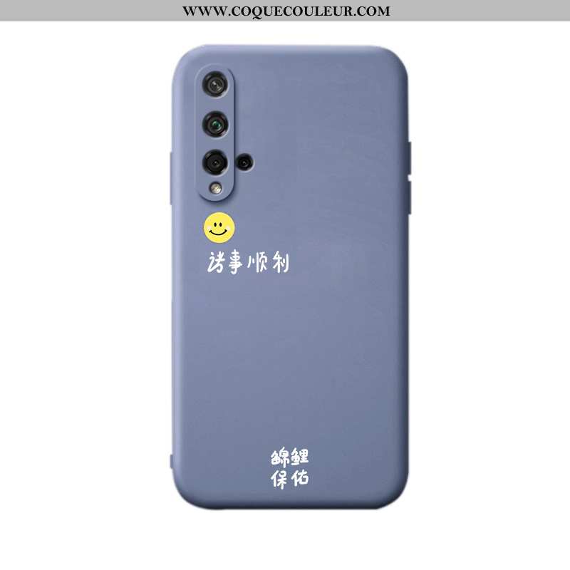 Coque Honor 20 Légère Téléphone Portable Incassable, Housse Honor 20 Silicone Tout Compris Bleu