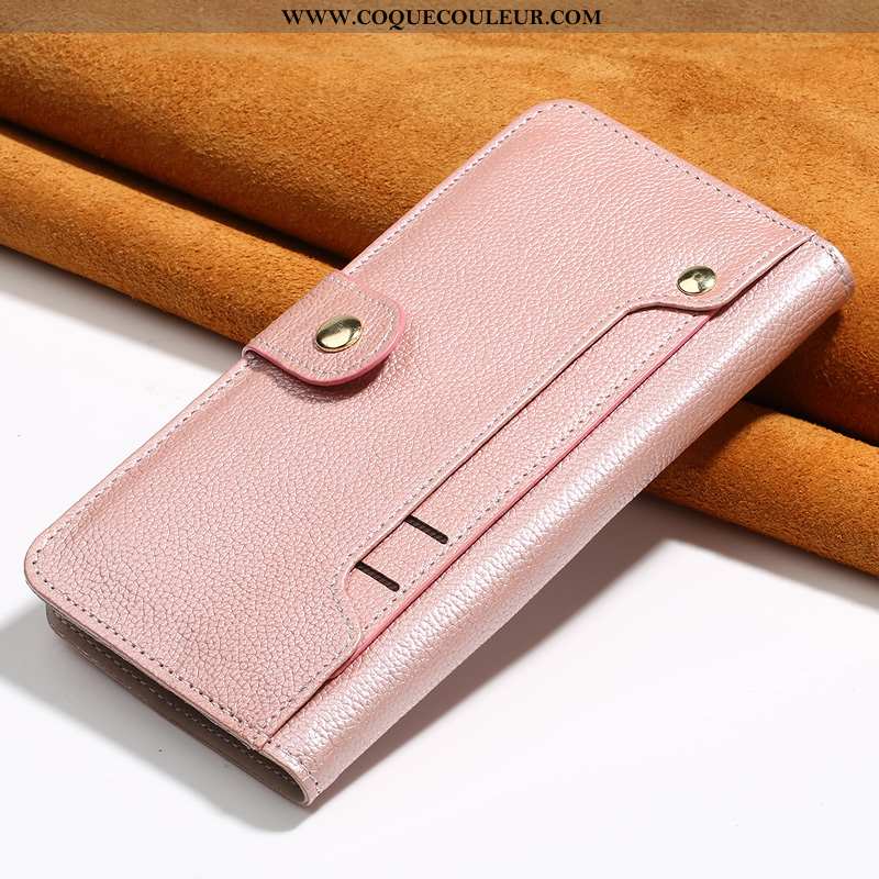 Housse Honor 20 Cuir Carte Coque, Étui Honor 20 Protection Véritable Marron