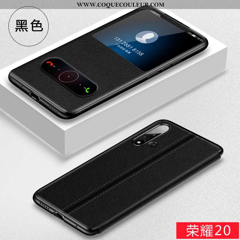 Étui Honor 20 Fluide Doux Coque Luxe, Honor 20 Silicone Rouge