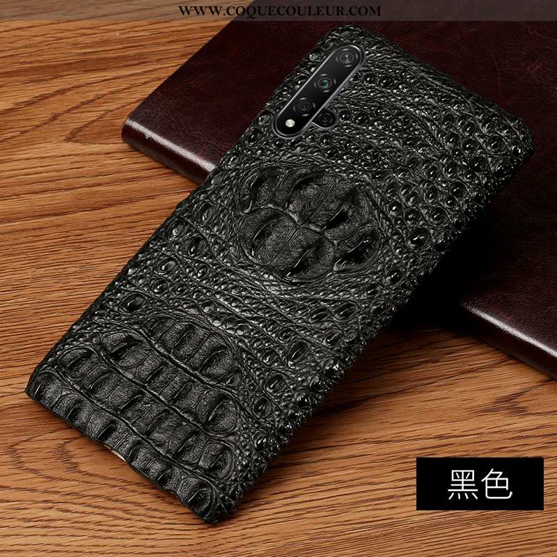 Coque Honor 20 Personnalité Téléphone Portable Noir, Housse Honor 20 Créatif Tendance Noir