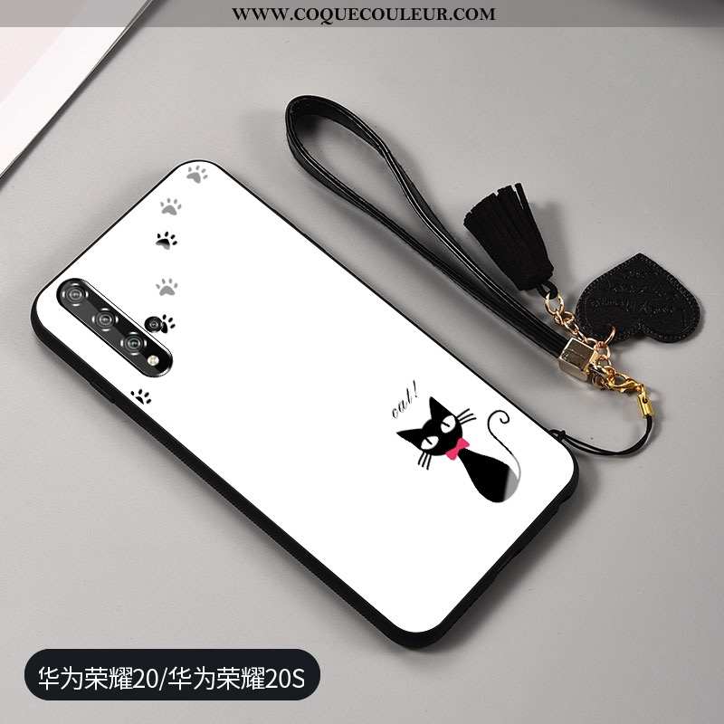 Coque Honor 20 Ornements Suspendus Silicone Téléphone Portable, Housse Honor 20 Personnalité Étui Bl