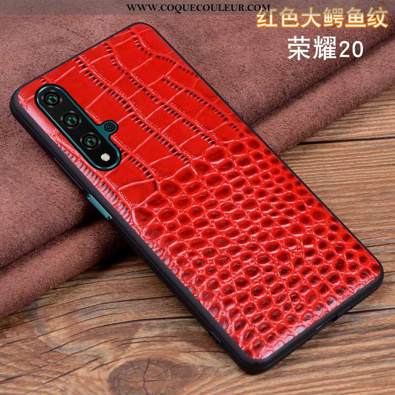 Étui Honor 20 Cuir Coque Tout Compris, Honor 20 Silicone Noir