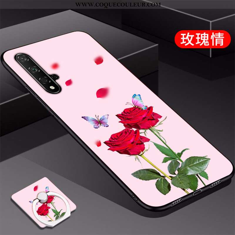 Coque Honor 20 Tendance Incassable Rose, Housse Honor 20 Silicone Rose