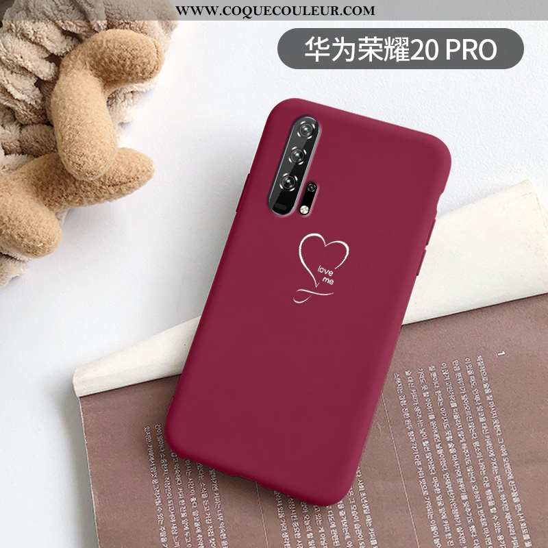 Coque Honor 20 Pro Créatif Frais Fluide Doux, Housse Honor 20 Pro Charmant Protection Bleu Foncé