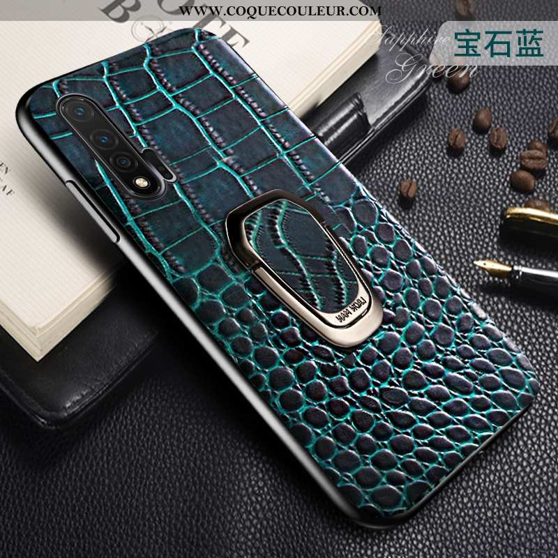 Étui Honor 20 Pro Cuir Véritable Vin Rouge Coque, Coque Honor 20 Pro Ultra Bordeaux