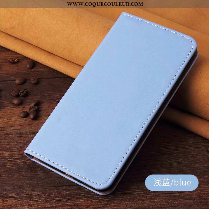 Coque Honor 20 Pro Cuir Étui Bleu, Housse Honor 20 Pro Téléphone Portable Bleu