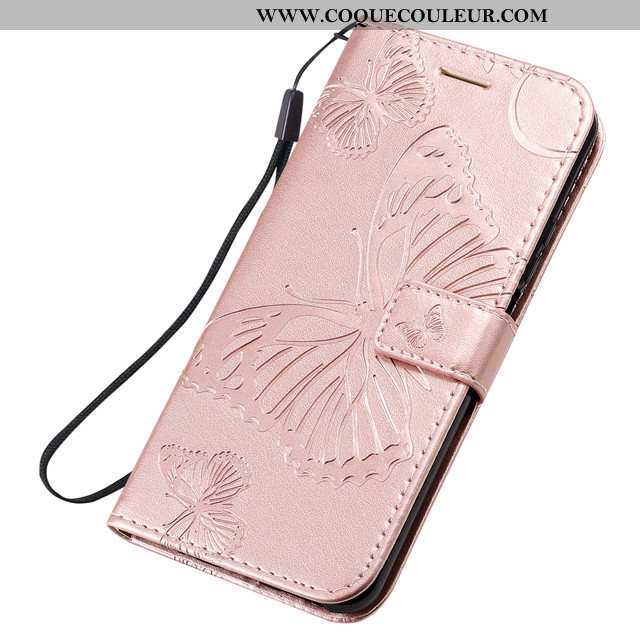 Coque Honor 20 Pro Cuir Tout Compris Clamshell, Housse Honor 20 Pro Fluide Doux Rose