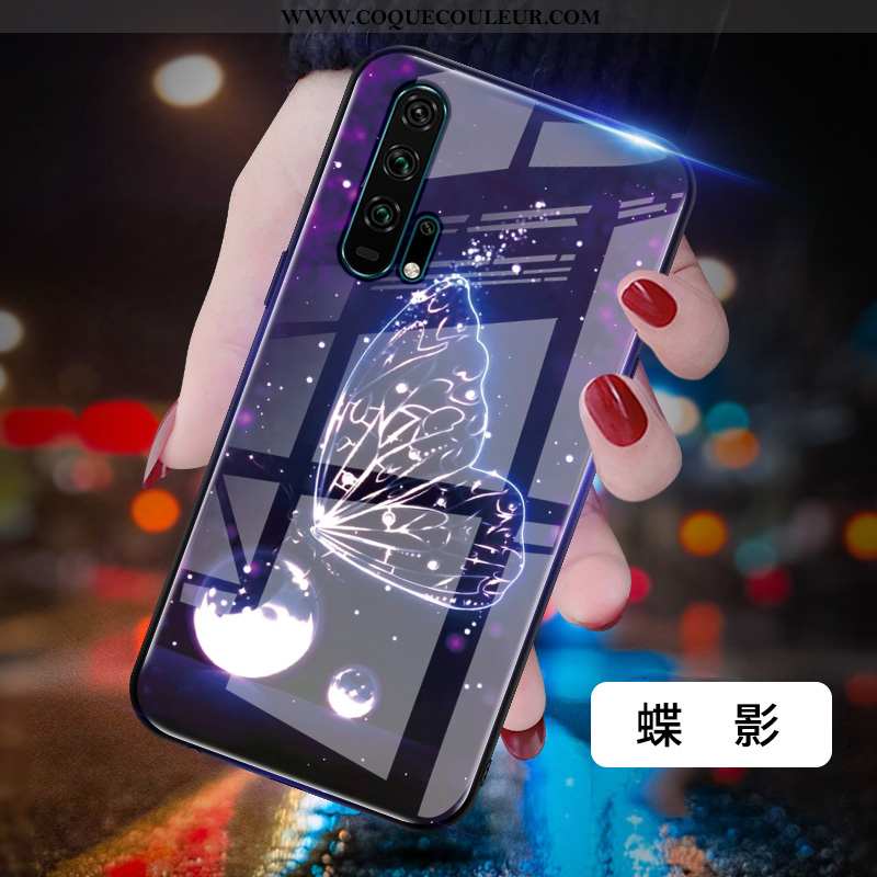 Étui Honor 20 Pro Légère Téléphone Portable Légères, Coque Honor 20 Pro Fluide Doux Tendance Bleu