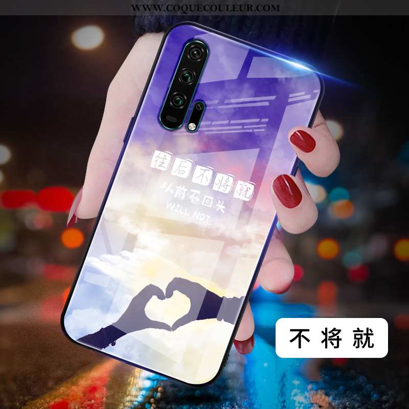 Étui Honor 20 Pro Légère Téléphone Portable Légères, Coque Honor 20 Pro Fluide Doux Tendance Bleu