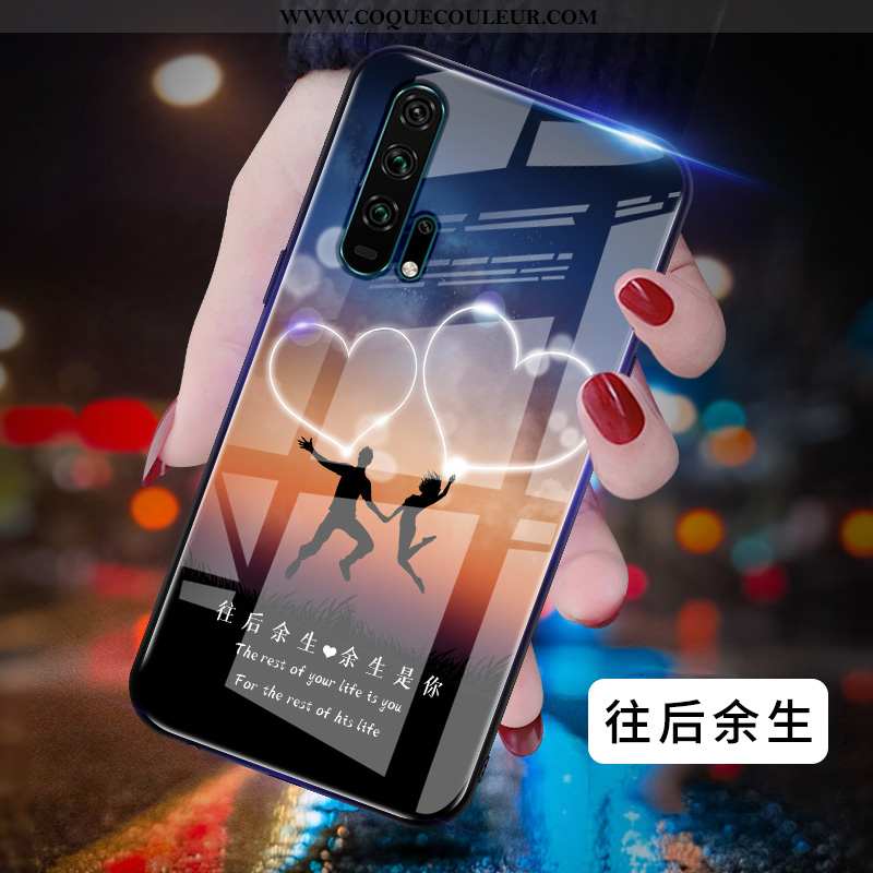 Étui Honor 20 Pro Légère Téléphone Portable Légères, Coque Honor 20 Pro Fluide Doux Tendance Bleu