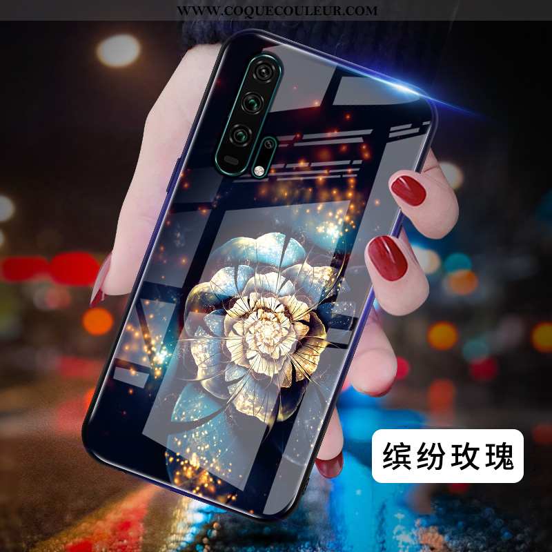 Étui Honor 20 Pro Légère Téléphone Portable Légères, Coque Honor 20 Pro Fluide Doux Tendance Bleu