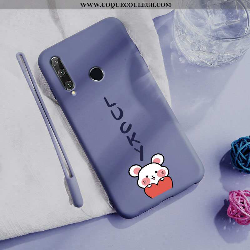 Housse Honor 20 Pro Dessin Animé Ultra Coque, Étui Honor 20 Pro Charmant Net Rouge Noir