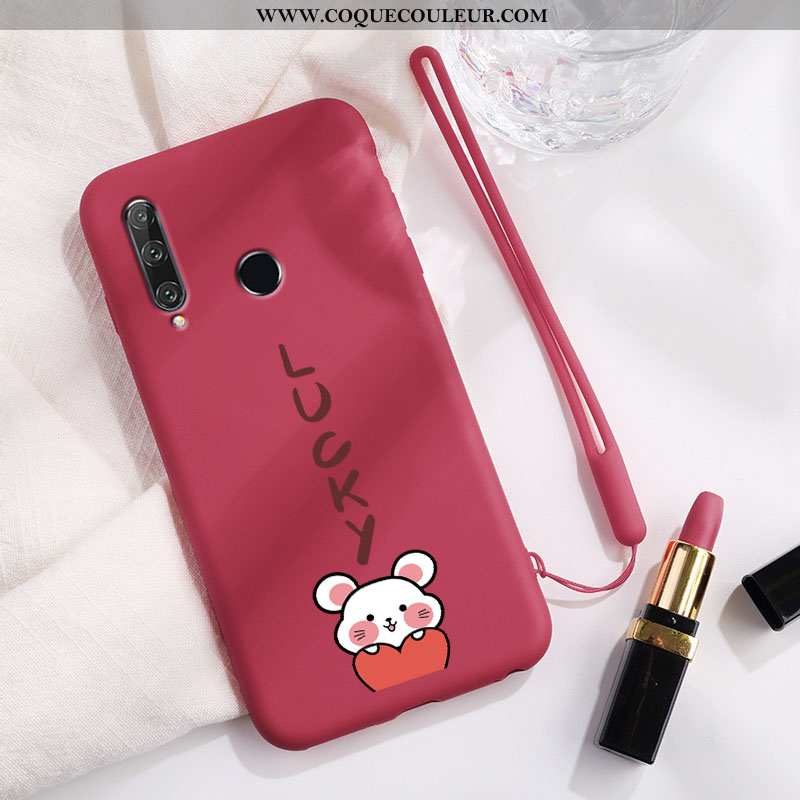 Housse Honor 20 Pro Dessin Animé Ultra Coque, Étui Honor 20 Pro Charmant Net Rouge Noir