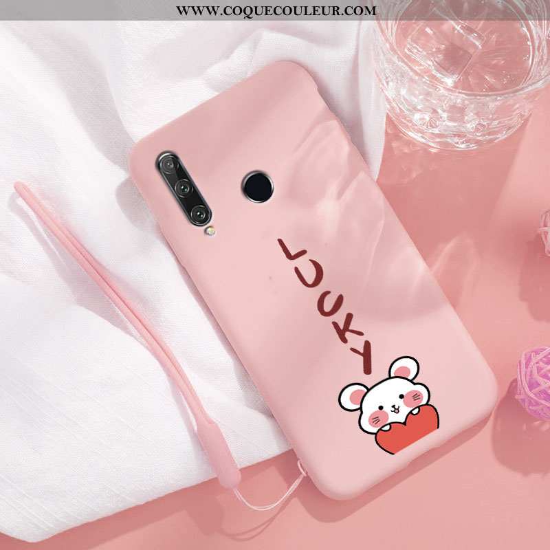 Housse Honor 20 Pro Dessin Animé Ultra Coque, Étui Honor 20 Pro Charmant Net Rouge Noir