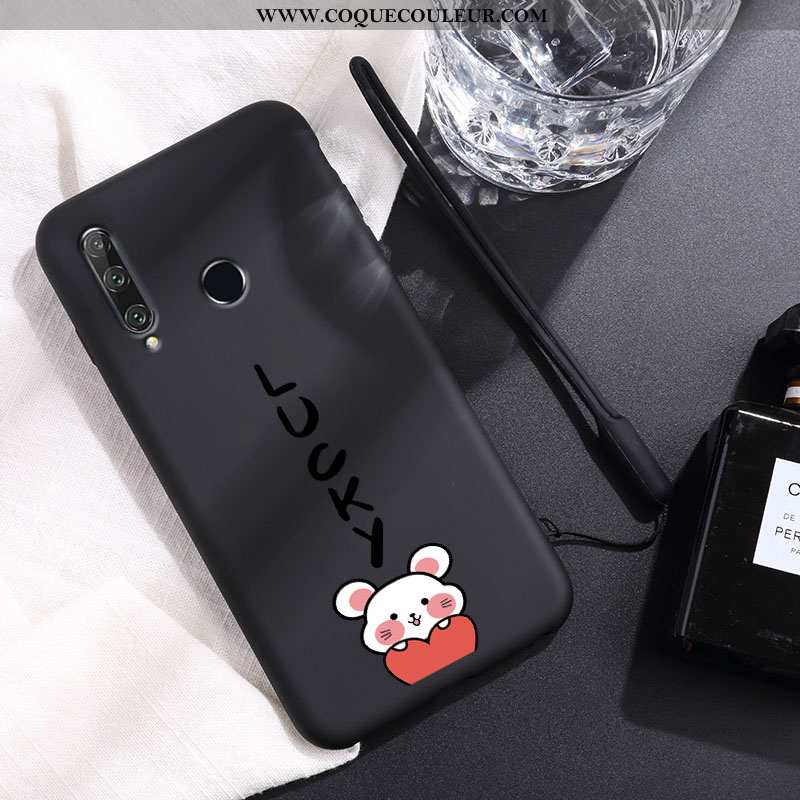 Housse Honor 20 Pro Dessin Animé Ultra Coque, Étui Honor 20 Pro Charmant Net Rouge Noir