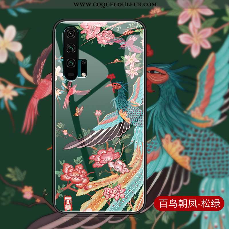 Étui Honor 20 Pro Légère Téléphone Portable Incassable, Coque Honor 20 Pro Protection Oiseau Blanche