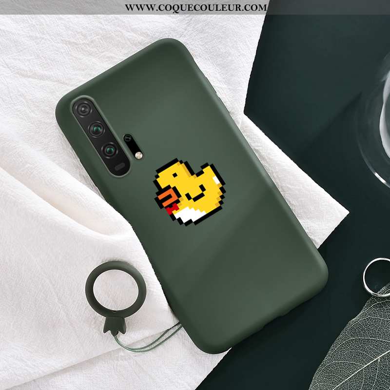 Coque Honor 20 Pro Silicone Rose Coque, Housse Honor 20 Pro Protection Petit Verte