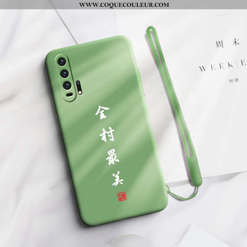 Coque Honor 20 Pro Créatif Personnalité, Housse Honor 20 Pro Tendance Incassable Verte