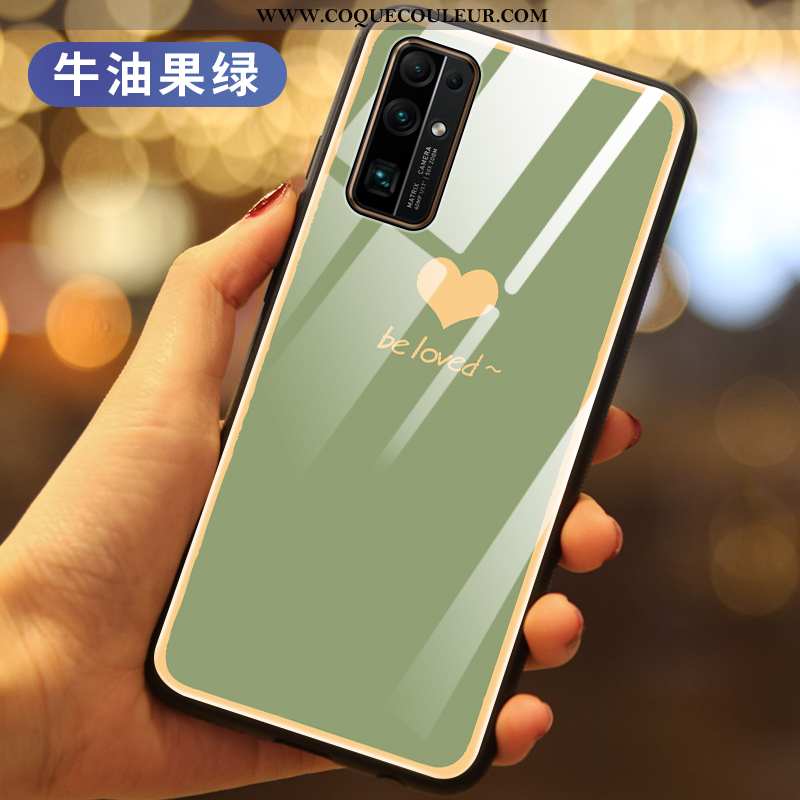 Housse Honor 30 Légère Incassable Coque, Étui Honor 30 Silicone Téléphone Portable Verte