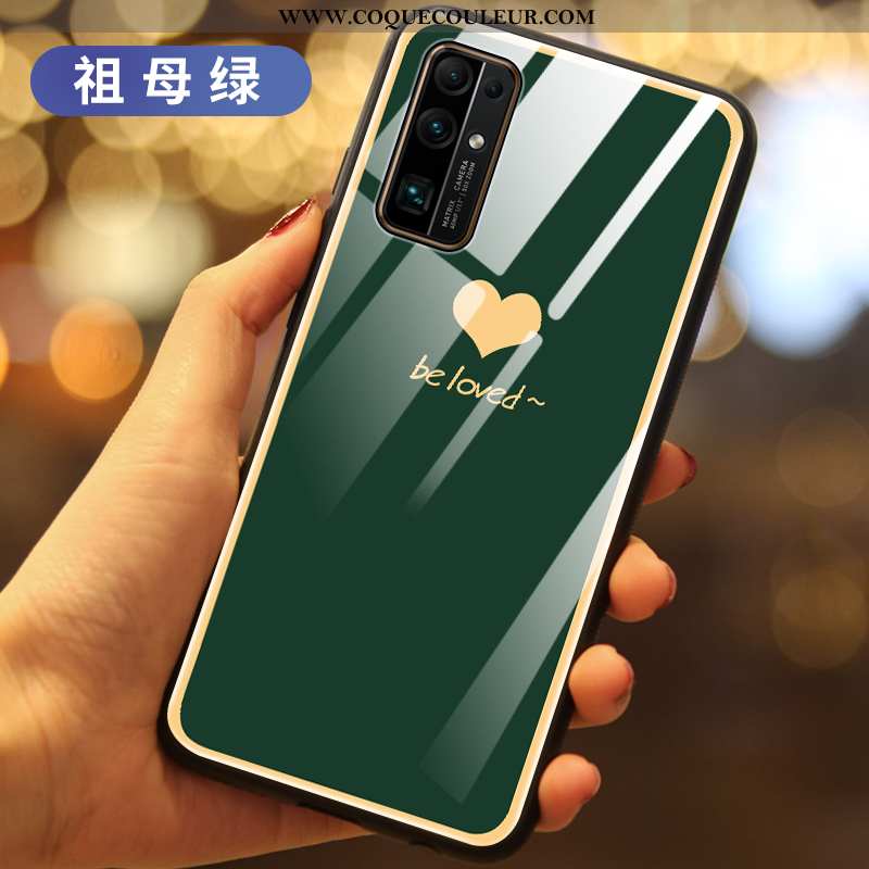 Housse Honor 30 Légère Incassable Coque, Étui Honor 30 Silicone Téléphone Portable Verte