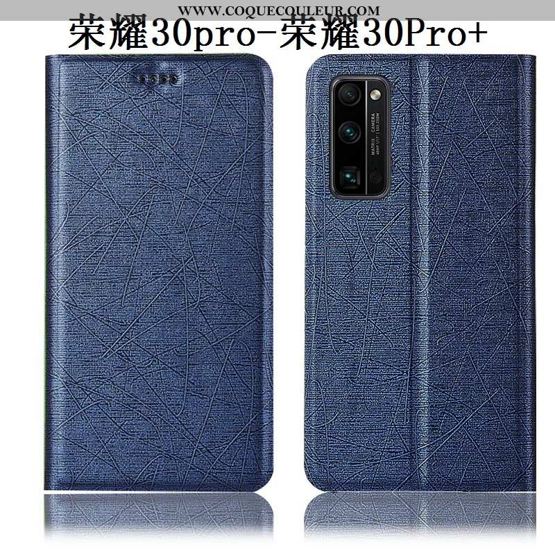 Étui Honor 30 Pro Cuir Coque, Coque Honor 30 Pro Protection Housse Rose