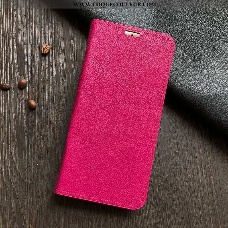 Coque Honor 30 Pro Modèle Fleurie Étui, Housse Honor 30 Pro Protection Cuir Véritable Rose