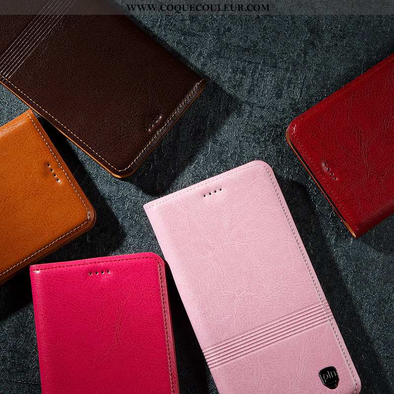 Étui Honor 30 Pro Protection Tout Compris Téléphone Portable, Coque Honor 30 Pro Cuir Véritable Rose