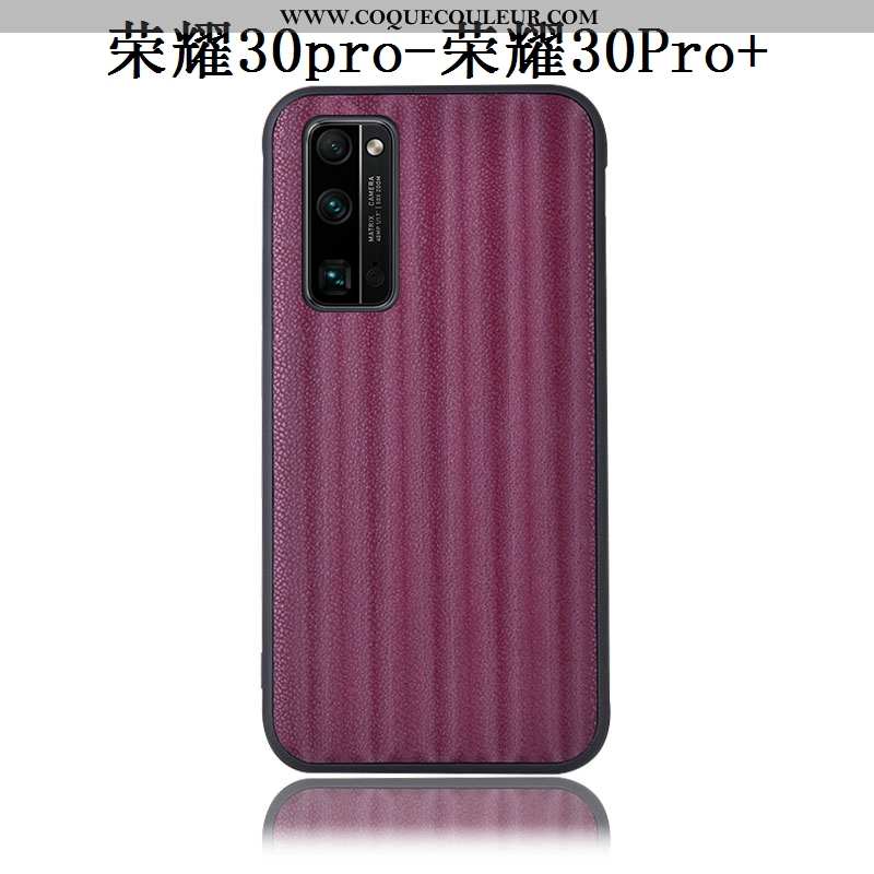 Étui Honor 30 Pro Modèle Fleurie Couvercle Arrière Dégradé, Coque Honor 30 Pro Protection Marron