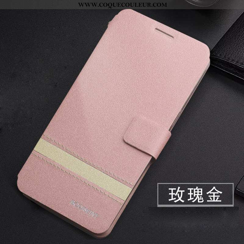 Étui Honor 30s Protection Une Agrafe Tout Compris, Coque Honor 30s Cuir Rose