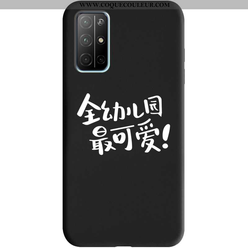 Étui Honor 30s Tendance Grand Petit, Coque Honor 30s Personnalité Téléphone Portable Noir