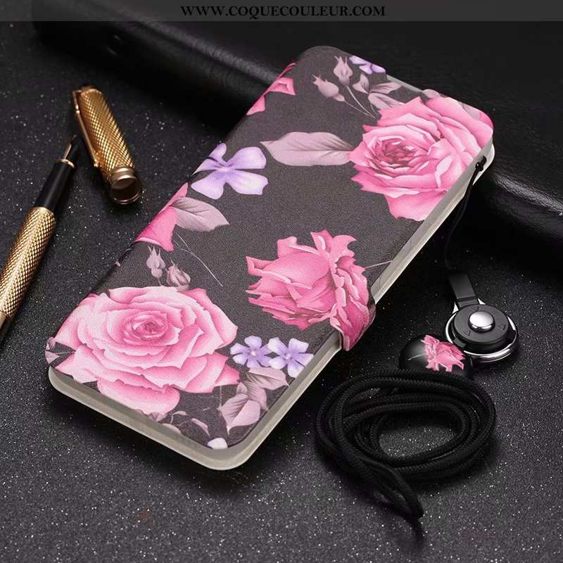 Étui Honor 30s Tendance Tout Compris, Coque Honor 30s Cuir Téléphone Portable Rose