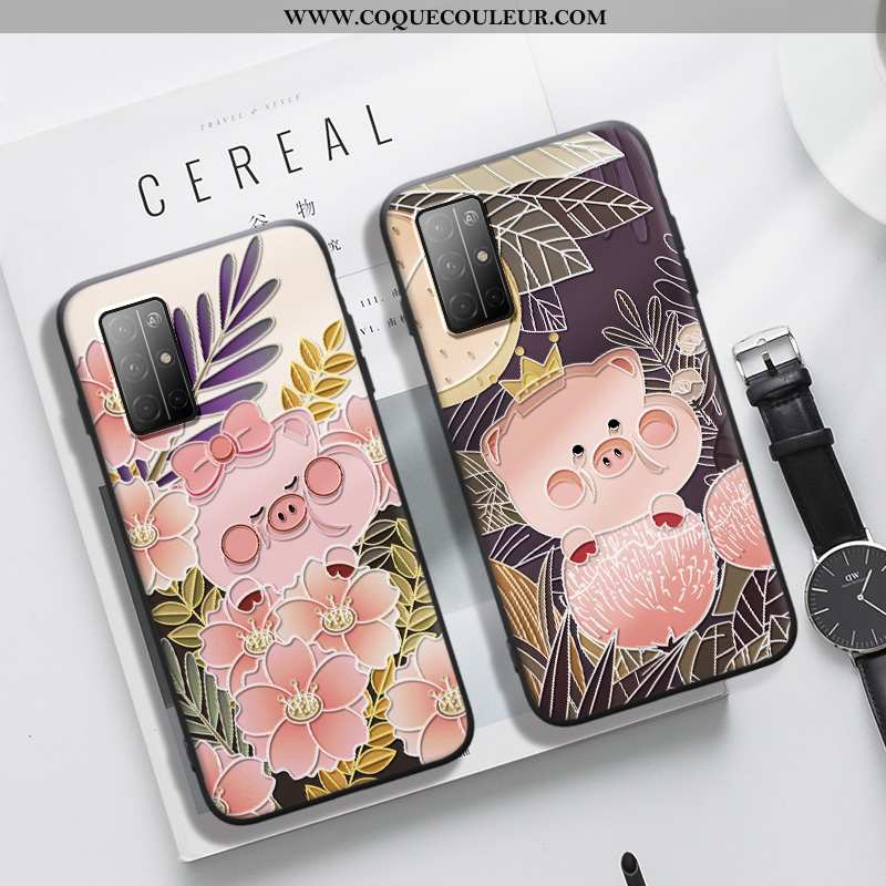 Coque Honor 30s Protection Incassable Tendance, Housse Honor 30s Délavé En Daim Gaufrage Rose