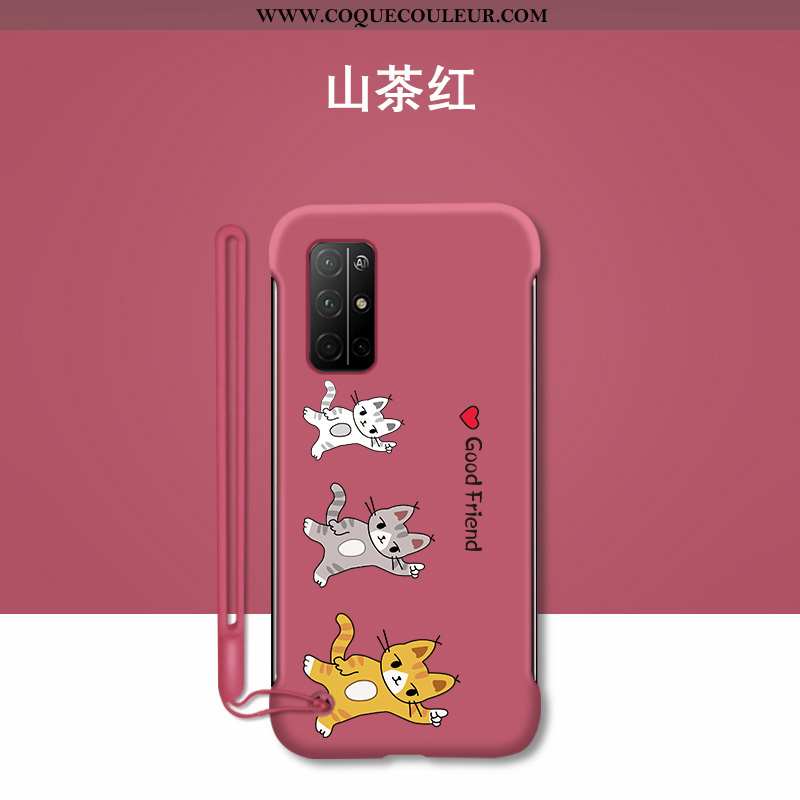 Coque Honor 30s Ultra Étui Difficile, Housse Honor 30s Tendance Chat Bleu