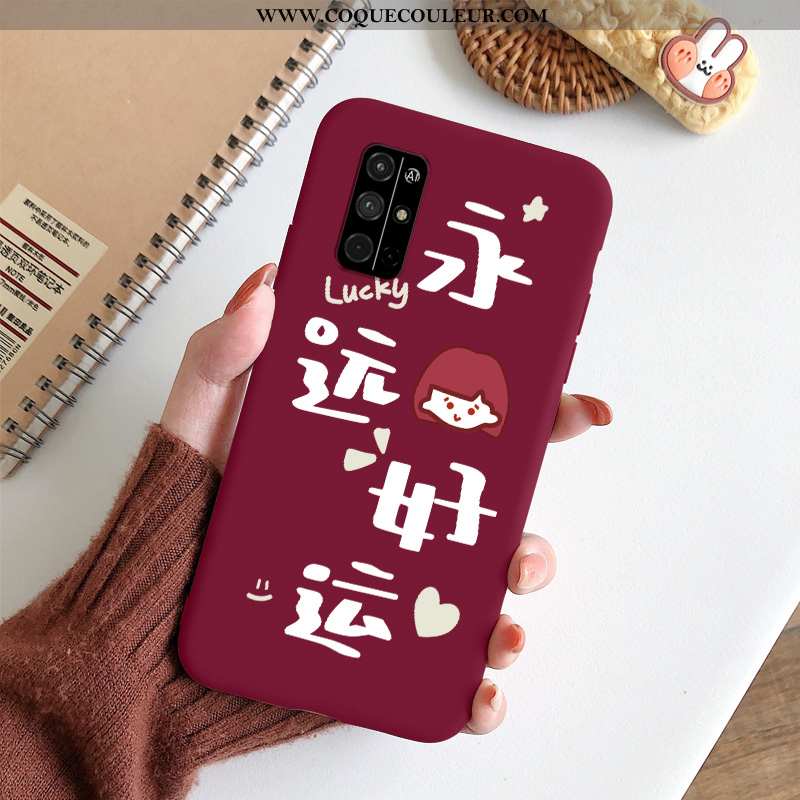 Coque Honor 30s Dessin Animé Incassable Rouge, Housse Honor 30s Silicone Protection Rouge