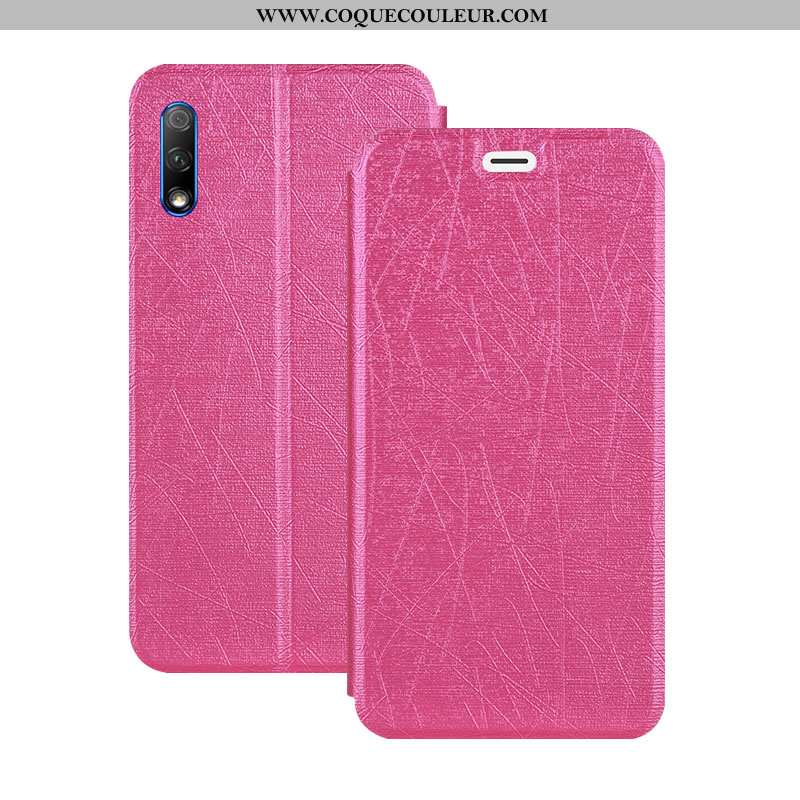 Coque Honor 9x Fluide Doux Cuir Étui, Housse Honor 9x Protection Incassable Doré