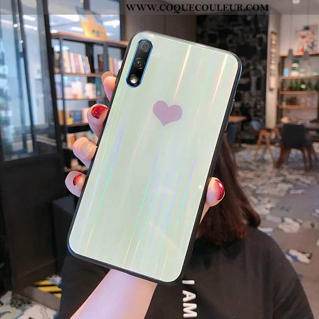 Étui Honor 9x Tendance Marque Violet, Coque Honor 9x Mode Violet