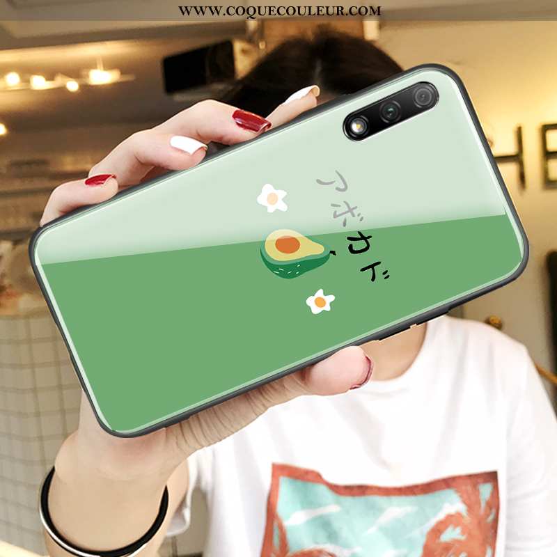 Coque Honor 9x Tendance Dessin Animé Incassable, Housse Honor 9x Fluide Doux Silicone Jaune