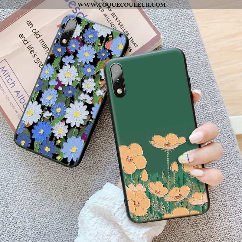 Housse Honor 9x Légère Silicone Délavé En Daim, Étui Honor 9x Fluide Doux Protection Turquoise