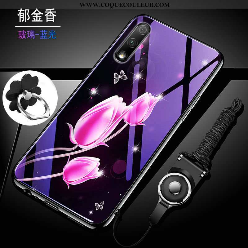 Housse Honor 9x Verre Étui Violet, Honor 9x Tendance Tout Compris Violet