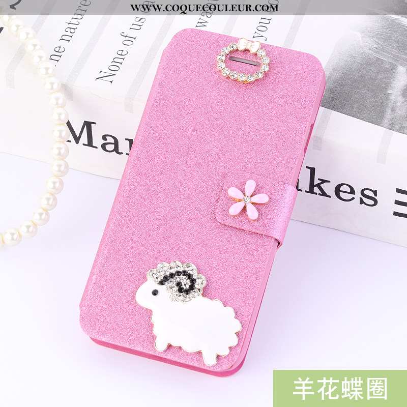 Coque Honor 9x Cuir Incassable, Housse Honor 9x Téléphone Portable Rose