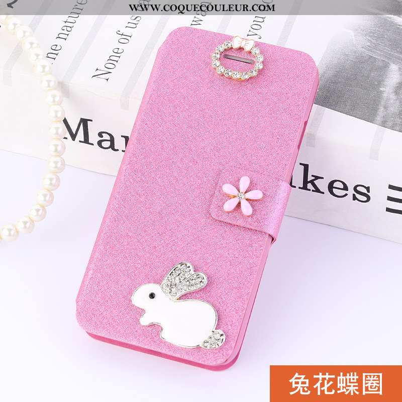 Coque Honor 9x Cuir Incassable, Housse Honor 9x Téléphone Portable Rose