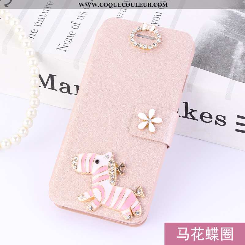 Coque Honor 9x Cuir Incassable, Housse Honor 9x Téléphone Portable Rose