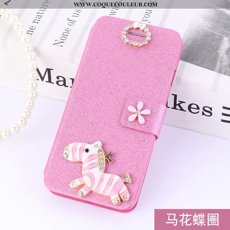 Coque Honor 9x Cuir Incassable, Housse Honor 9x Téléphone Portable Rose